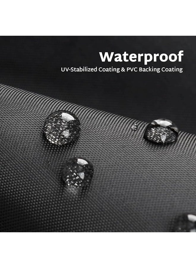 Patio Furniture Covers Waterproof, Heavy Duty Lawn Chair Covers 2 packs, Fits up to 33 W x 34 D x 31 H Inches - Image 5